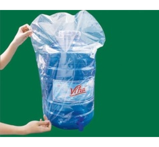 MÀNG CO ÁO BÌNH 21L (XANH-TRẮNG) - Bao Bì Thành Phát