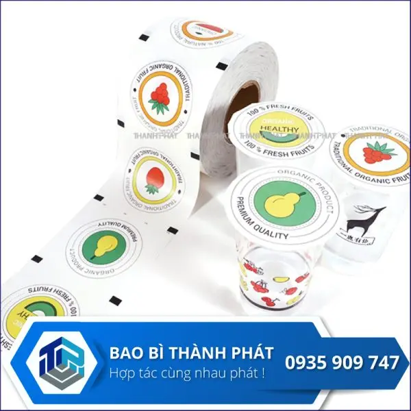 Cuộn màng ép ly trơn — Bao Bì Thành Phát