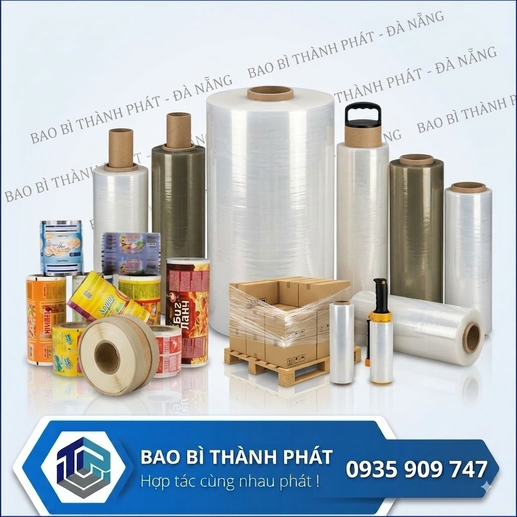 Màng PE Quấn Pallet — Bao Bì Thành Phát