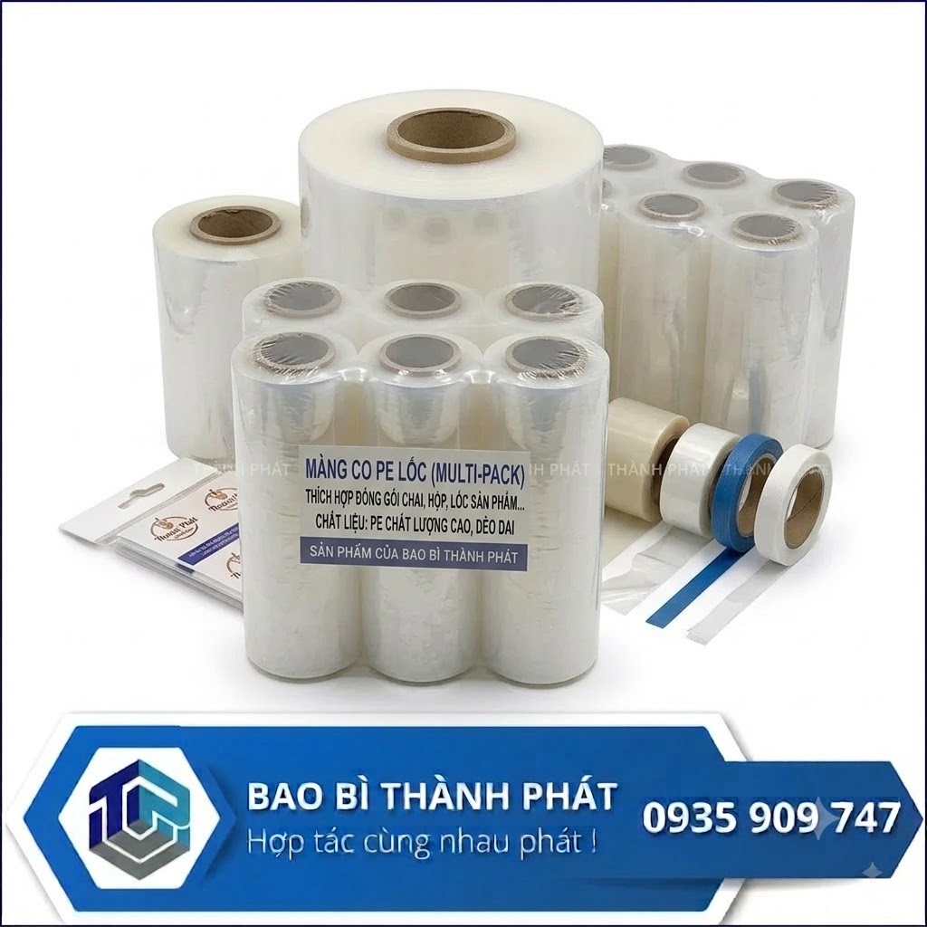 MÀNG CO PE LỐC — Bao Bì Thành Phát