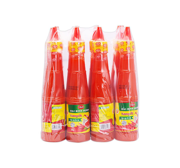 Màng co PE tương ớt — mã PE - 02 — Bao Bì Thành Phát