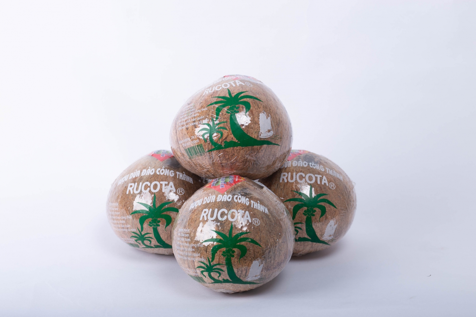 Màng co in chất liệu PET in trên trái dừa — mã MCI-PET001 — Bao Bì Thành Phát