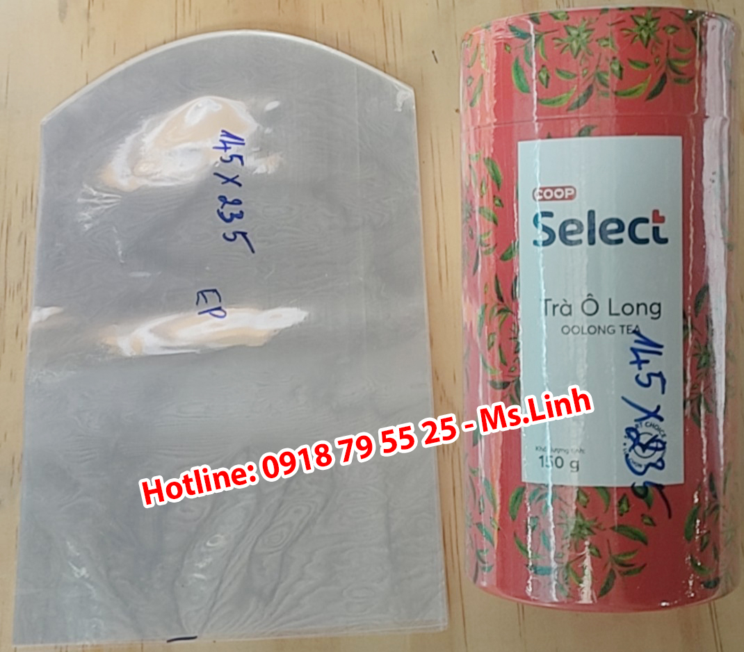 Màng co hộp trà — mã PVC - 16 — Bao Bì Thành Phát
